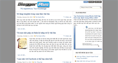 Desktop Screenshot of bloggerplus.net